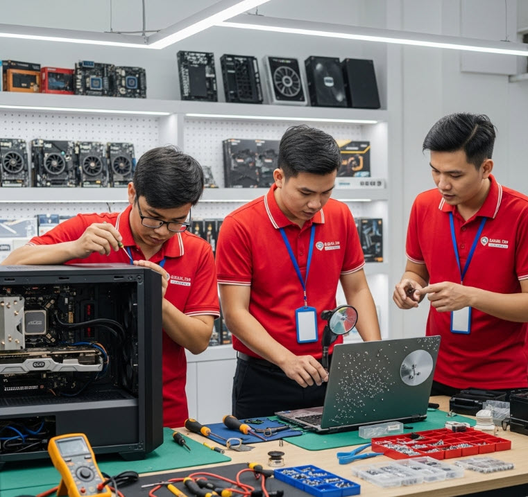 Sửa máy tính tại nhà quận 6